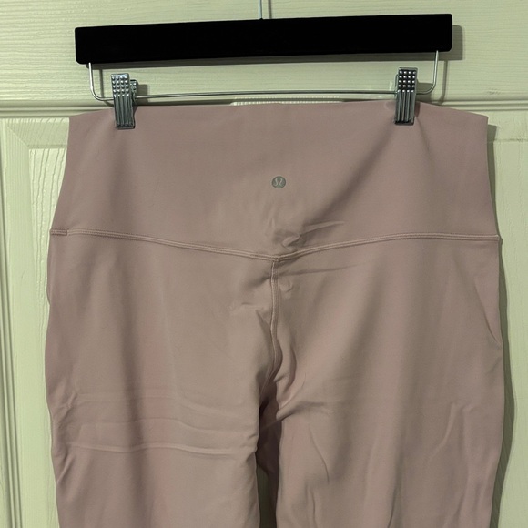 Lululemon Align High-Rise Pant 28" Size 14 Pink Peony - Picture 7 of 8